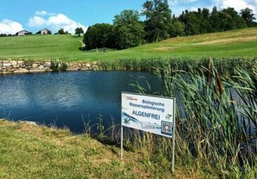Golfclub Patting – Biologisch algenfreie, klare Teiche