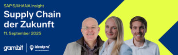 IdentPro bei GAMBIT: Wie das WES zu scanfreien Lagerprozessen mit SAP EWM führt