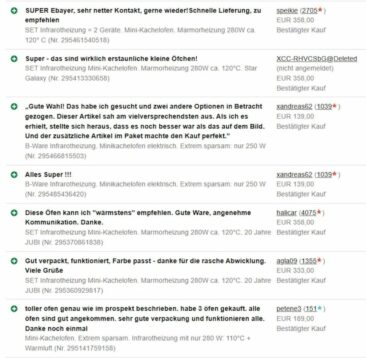 Infrarotheizungen 2025: reale Kundenmeinungen.