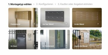 KNOBLOCH stellt neuen Konfigurator für Briefkastenanlagen vor