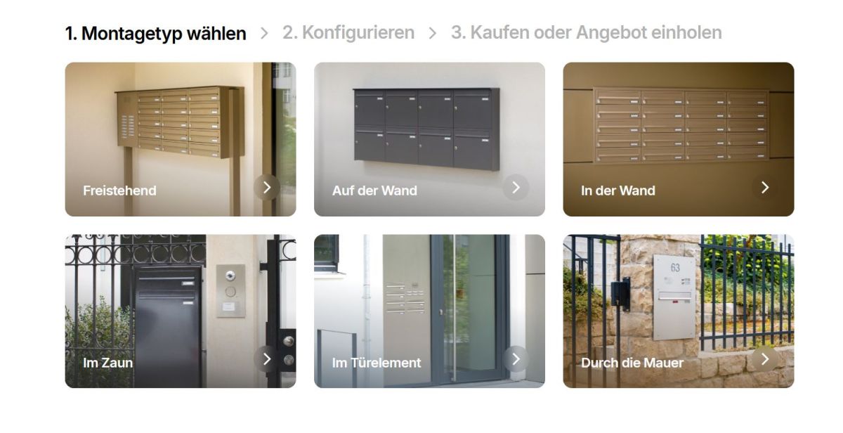 KNOBLOCH stellt neuen Konfigurator für Briefkastenanlagen vor
