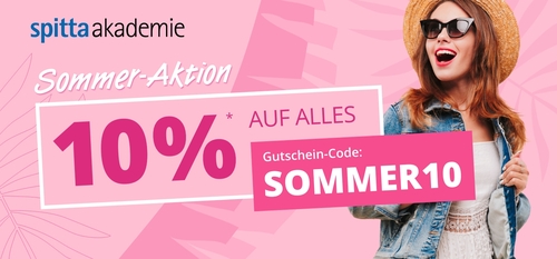 Letzte Chance Sommeraktion – 10% auf alle Weiterbildungen