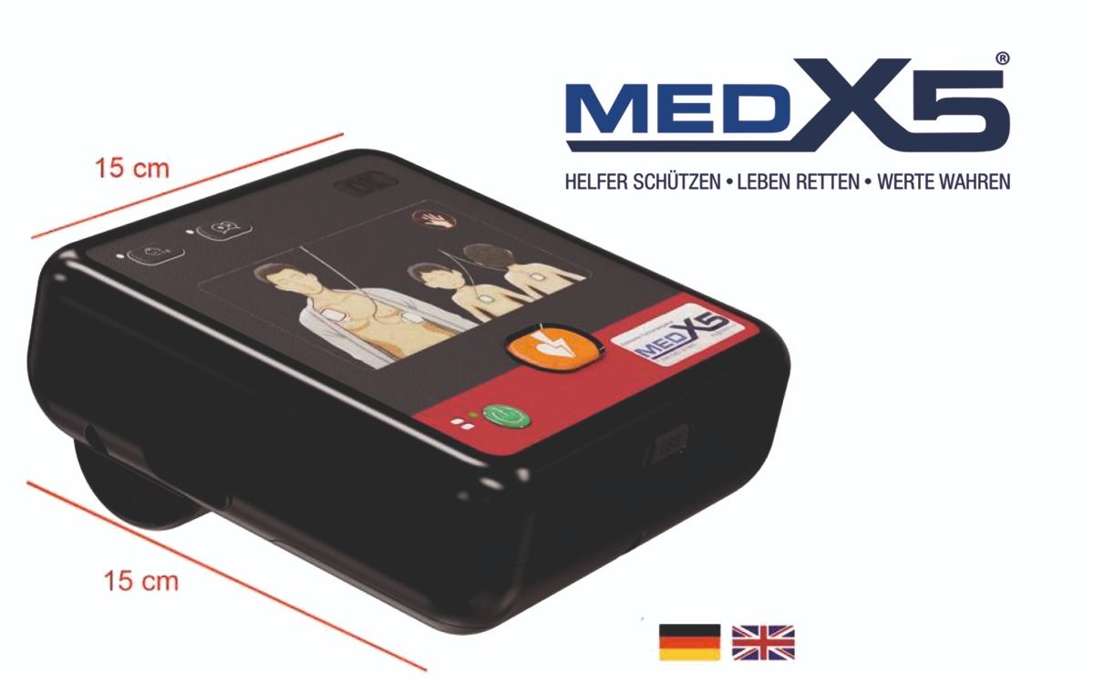 MedX5 erhält Exklusivvertrieb: Primedic myPAD Defibrillatoren von Metrax – Lebensrettung für alle!