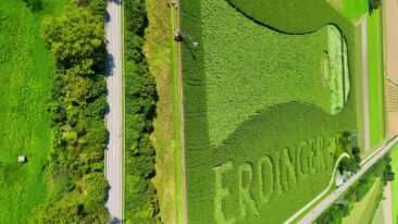 OOH-Außenwerbung neu gedacht – Riesiges Geobranding am Münchner Flughafen begeistert Millionen