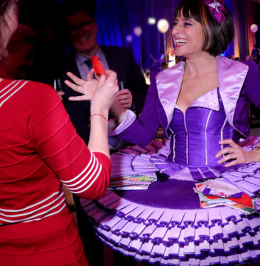 Positive Resonanz: Showact buchen lohnte sich