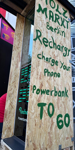 Rechargy – Powerbank To Go ist jetzt auf dem Holzmarkt