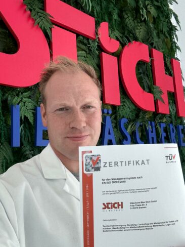 Servitex-Wäscherei Stich integriert ISO 50001 – Hotellerie profitiert von zertifizierter Energieeffizienz