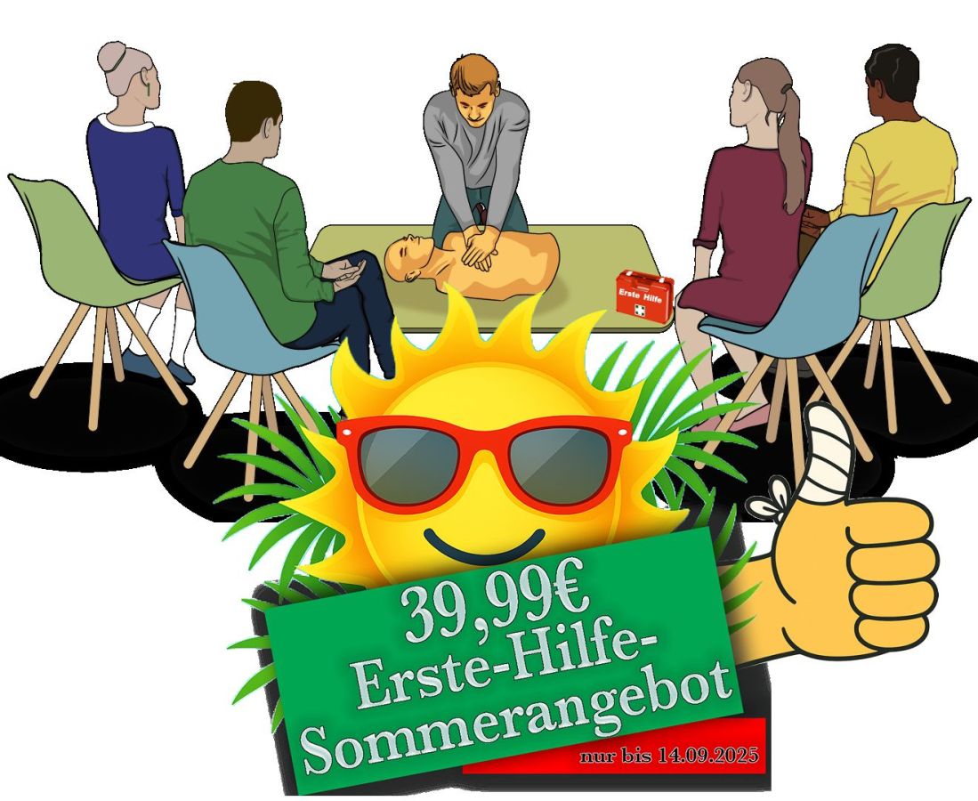 Sommeraktion gestartet: Erste-Hilfe Kurs in München bei BLR Akademie für nur 39,99 EUR – bis 14.09.2025