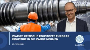 Stillstand made in Europe? – Warum kritische Rohstoffe Europas Industrie in die Zange nehmen