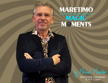 Der Hypnose-Erlebnisabend “Maretimo Magic Moments” von Michael Maretimo ist zurück aus der Sommerpause !
