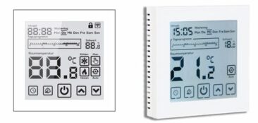 Digital Thermostat MQTT X2 Weiss für Fussbodenheizung