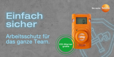 Einfach sicher. Arbeiten mit Testo-Messtechnik.