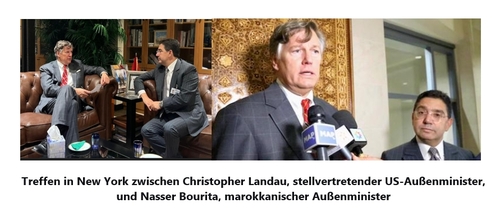 Fortsetzung der amerikanischen Position zur marokkanischen Souveränität in der Sahara