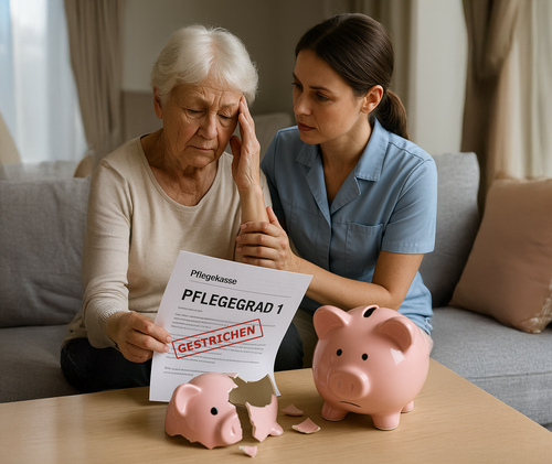 Geplante Streichung von Pflegegrad 1: “Ein Sparplan auf dem Rücken der Schwächsten”