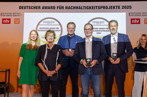 Grüne Welle Assistent trafficpilot erhält Deutschen Award für Nachhaltigkeit 2025 in der Kategorie Mobility