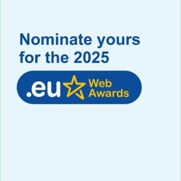 Heute eine eu-Domain registrieren, morgen bei den .eu Web Awards teilnehmen