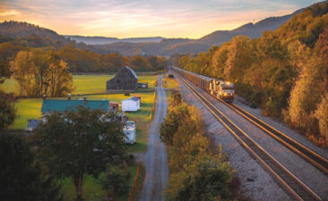 Im Panoramawagen durch Virginias Berglandschaft: Neuzugang bei Virginia Scenic Railway