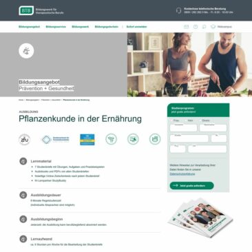 Neuer BTB-Lehrgang “Pflanzenkunde in der Ernährung”: Gesundheitl. Vorteile von Kultur- und Wildpflanzen nutzen