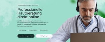 Online-Plattform für Hautberatung am Markt – ab 19EUR