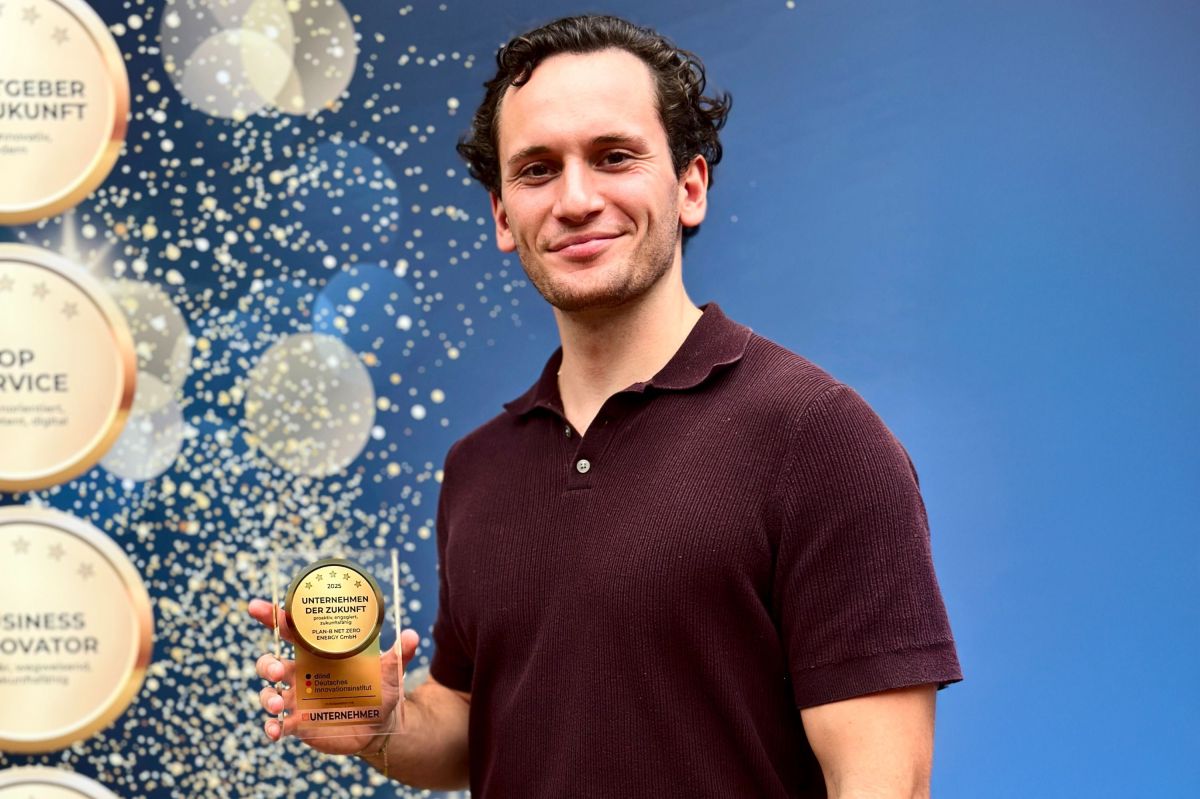 PLAN-B NET ZERO auf dem größten KI Festival Europas mit dem Zukunftspreis geehrt