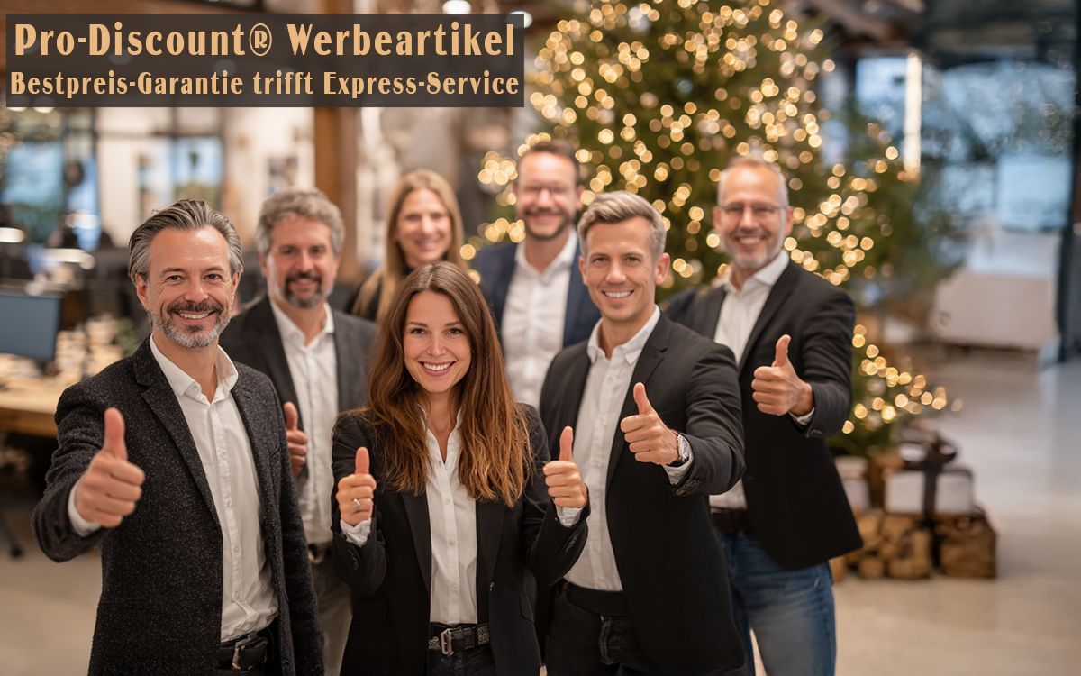 Pro-Discount® Werbeartikel startet ins Weihnachtsgeschäft: Bestpreis-Garantie trifft Express-Service!