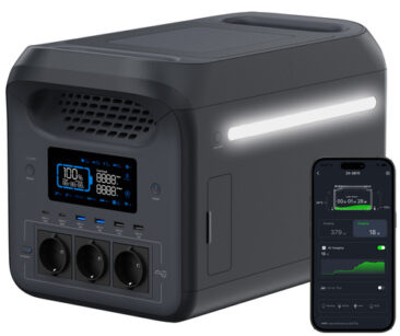 revolt Tragbare Powerstation & Solar-Generator HSG-600