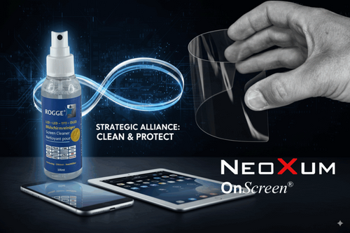 ROGGE Intertrade – Rita Rogge und NEOXUM bündeln Bildschirmreinigung & Displayschutz