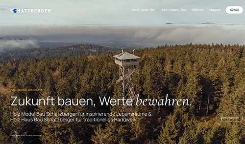 Schatzberger Holzhausbau und Holz-Modulbau: Nachhaltiges Bauen aus der Oberpfalz – digital sichtbar mit RENOARDE