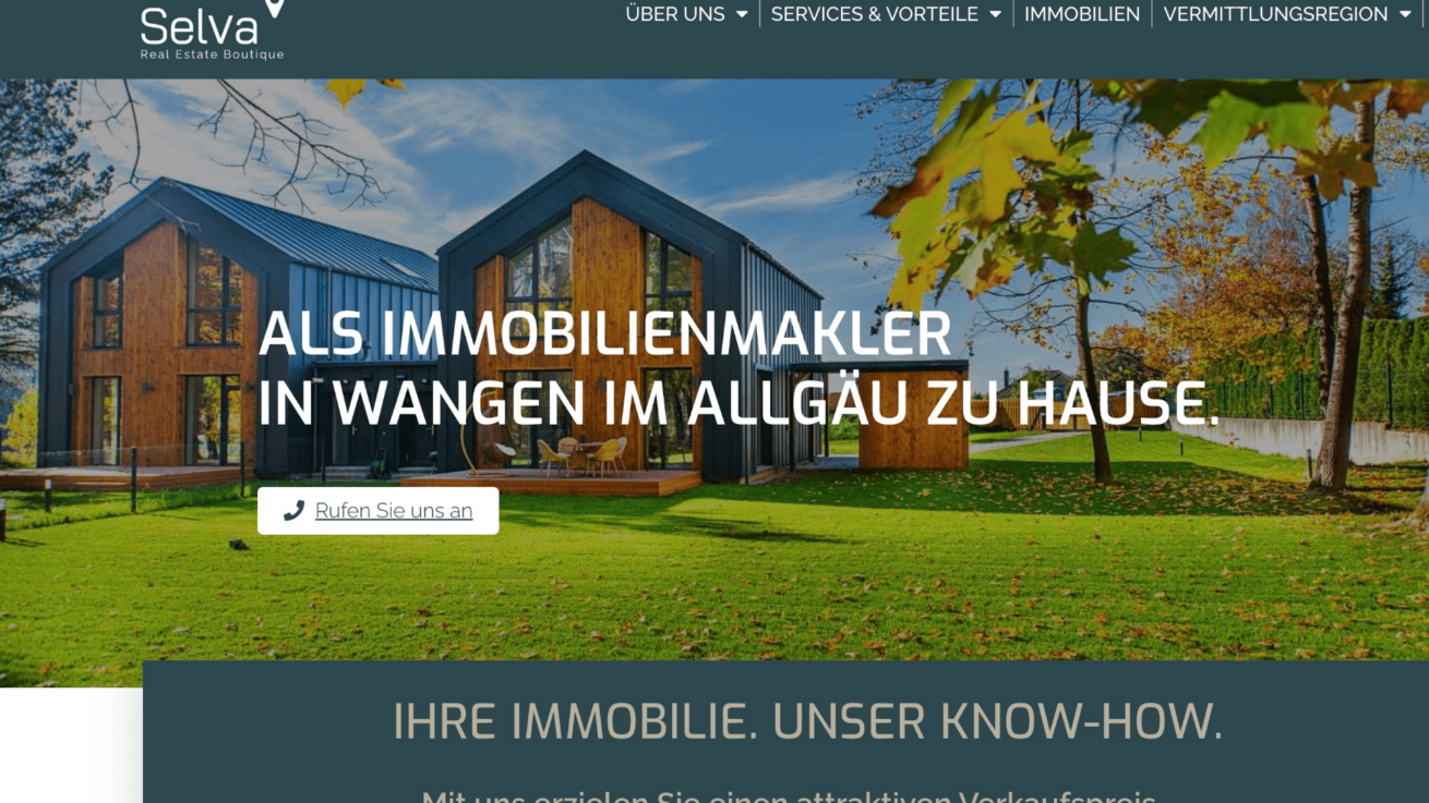 Selva Immobilien -Ihr Immobilienmakler in Wangen im Allgäu