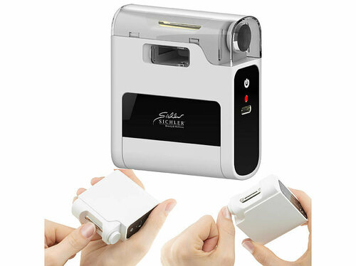 Sichler Beauty Elektrischer 2in1-Akku-Nagelknipser & -polierer