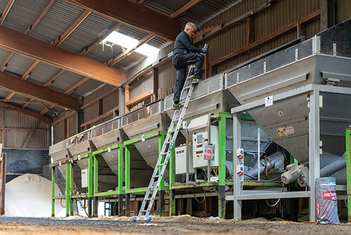Steigtechnik mit R13-Rutschhemmung
