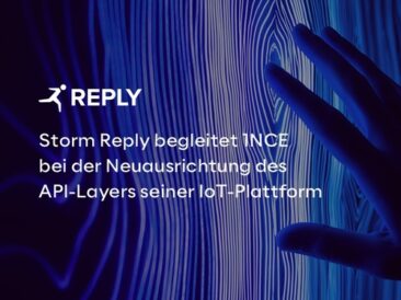 Storm Reply begleitet 1NCE bei der Neuausrichtung des API-Layers seiner IoT-Plattform
