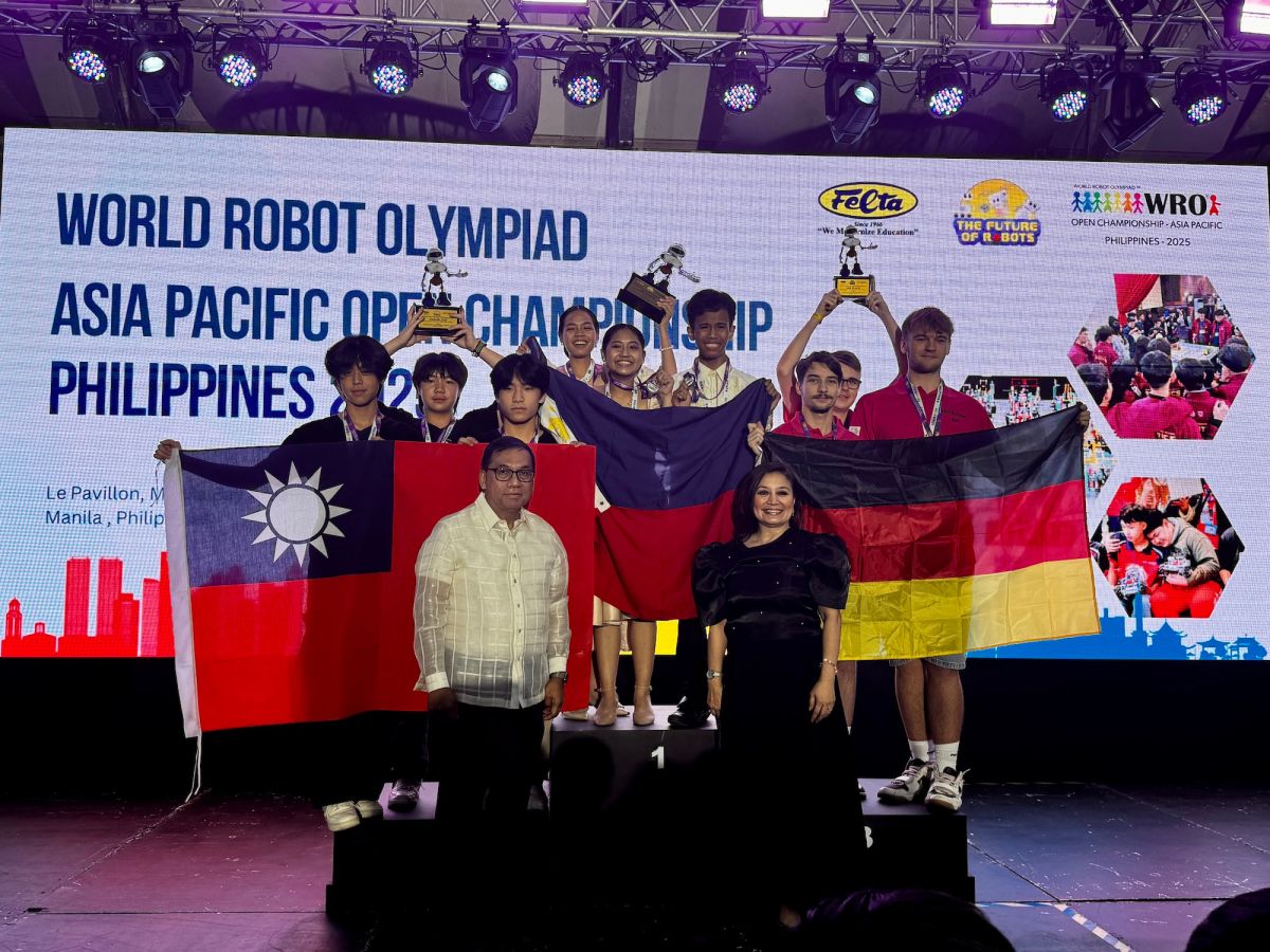 Thüringer Schüler holen Bronzemedaille beim WRO Open Asia & Pacific Open Championship in Manila