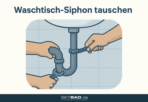 Waschtisch-Siphon erneuern