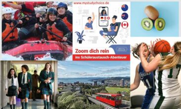 Abenteuer Schüleraustausch? Kanada, Australien oder nach Neuseeland? 10 Zoom-Infoveranstaltungen mit Schulen