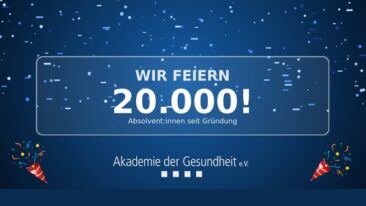 Akademie der Gesundheit e.V. feiert Meilenstein