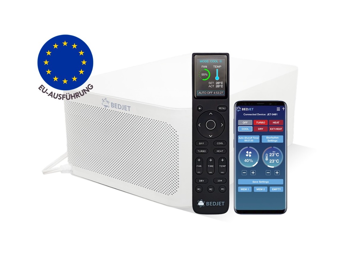 BedJet – US-Marktführer für Schlaftemperatur-Technologie startet in Deutschland, Österreich und der Schweiz