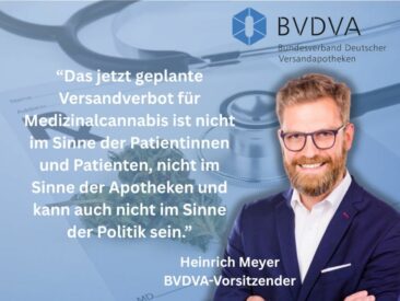 Bundesregierung beschließt Versandhandelsverbot im MedCanG