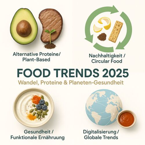 Die Top-Trends der Lebensmittelbranche 2025