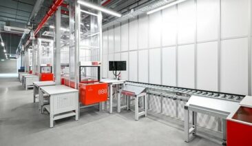 Ergonomie im Breuninger Warendienstleistungszentrum