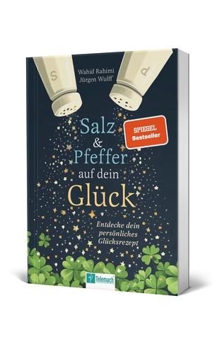 Gewürzt zum Erfolg: “Salz und Pfeffer auf dein Glück” steigt in die SPIEGEL-Bestsellerliste (Ratgeber – Leben & Gesundheit) ein