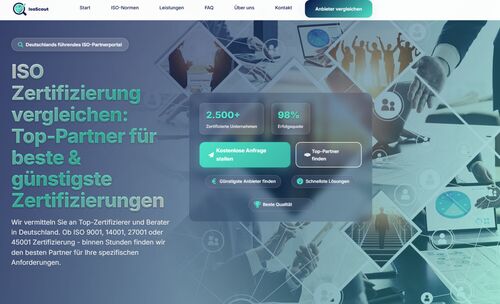 ISO Zertifizierung schneller & günstiger: IsoScout findet den passenden Partner zum Bestpreis