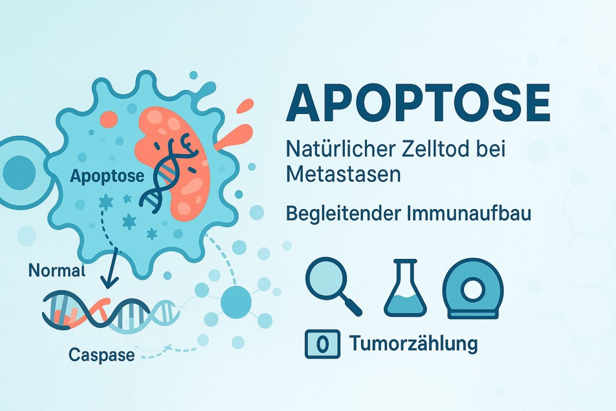 Krebs & Metastasen: Die Rolle der Apoptose – und wie Begleittherapien unterstützen können