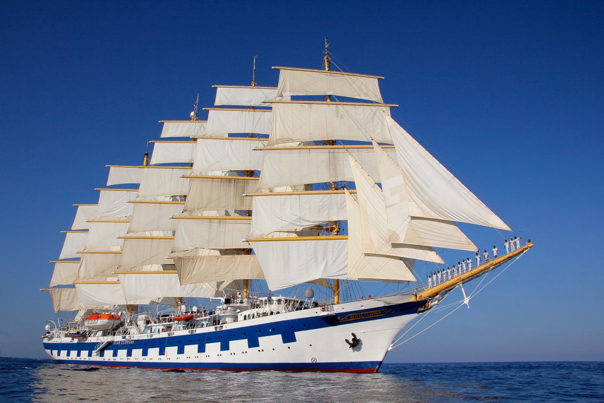 Kreuzfahrten mit der Antriebskraft des Windes, neues Programm von Star Clippers