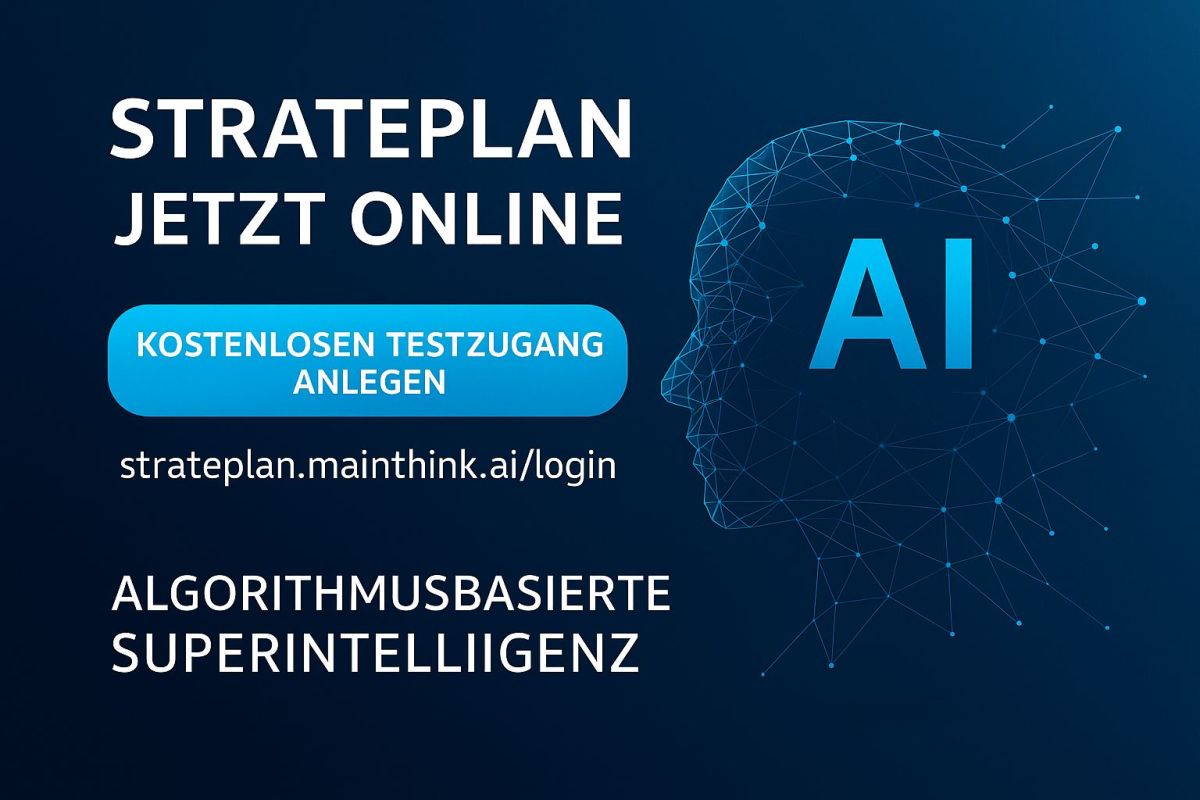 mAInthink GmbH startet Online-Plattform für Strategy-AI-Lösung “StratePlan” – jetzt kostenlos testen