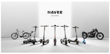 NAVEE zeigt die neuen E-Scooter für Stadt und Trail