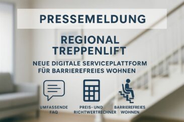 Neue Wege der Barrierefreiheit: Regional Treppenlift erweitert sein Angebot