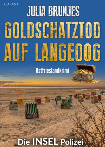 Ostfrieslandkrimi “Goldschatztod auf Langeoog” von Julia Brunjes im Klarant Verlag