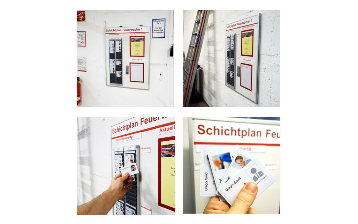 Praxistipp: Visuelles Management für die Feuerwehr Schichtplanung