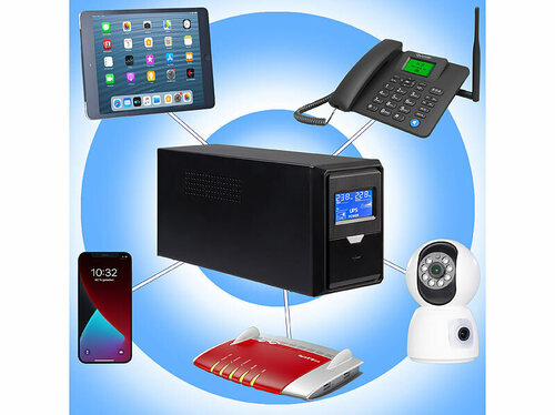 revolt Unterbrechungsfreie Stromversorgung 480/900 Watt